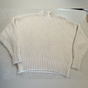 Aerie Off-White Turtleneck Sweater